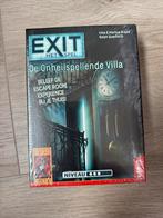 EXIT escaperoom spel De Onheilspellende Villa NIEUW, Ophalen of Verzenden, Nieuw