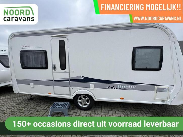 Hobby 460 UFE DE LUXE, FRANSBED, RONDZIT, MOVER, VOORTENT, Caravans en Kamperen, Caravans, Bedrijf, tot en met 4, 1000 - 1250 kg