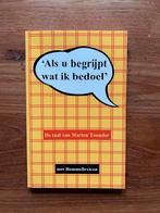 Als u begrijpt wat ik bedoel - Bommellexicon, Ophalen of Verzenden, Zo goed als nieuw, Nederland