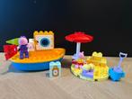 Lego Duplo 10432 Peppa Pig Boot, Kinderen en Baby's, Speelgoed | Duplo en Lego, Ophalen of Verzenden, Zo goed als nieuw, Complete set