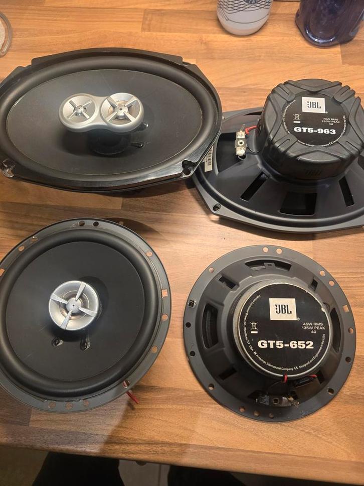JBL Speakerset - Auto Audio Upgrade, Auto diversen, Autospeakers, Gebruikt, Ophalen of Verzenden