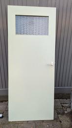 Binnendeur met glas, Doe-het-zelf en Verbouw, Deuren en Horren, Ophalen, Gebruikt, Binnendeur, Glas