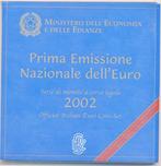 Italië BU set euro 2002, Postzegels en Munten, Munten | Europa | Euromunten, 2 euro, Setje, Italië, Ophalen of Verzenden