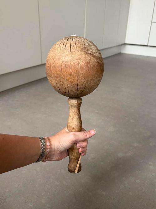 Antieke houten bilboquet (groot), Antiek en Kunst, Antiek | Speelgoed, Ophalen of Verzenden