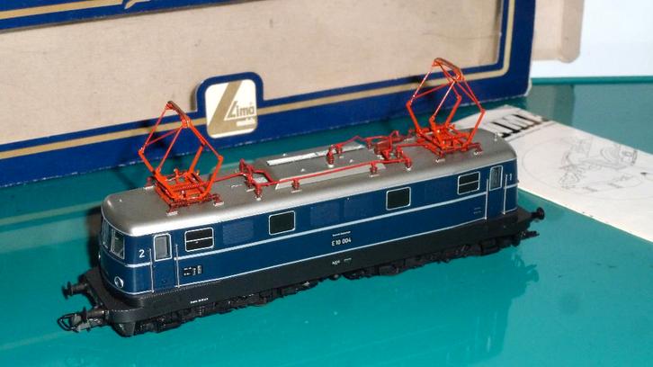 Lima DB E10 voorserie tijdperk 3, Hobby en Vrije tijd, Modeltreinen | H0, Zo goed als nieuw, Locomotief, Gelijkstroom, Lima, Analoog