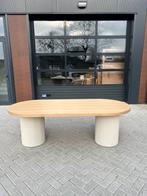 NIEUW Japandi Eettafel Essen Veneer 220cm, Ophalen, Overige materialen, 50 tot 100 cm, Ovaal