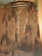 Elegant bruin vest - Miss Etam Longwear XL, Miss Etam Longwear, Ophalen of Verzenden, Zo goed als nieuw