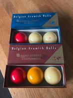 Super Aramith de luxe en super Aramith tournament, Sport en Fitness, Biljarten en Poolen, Ophalen, Zo goed als nieuw, Keu of Ballen