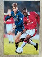 Fotokaart Andy Cole (Manchester United ) ., Verzamelen, Sportartikelen en Voetbal, Ophalen of Verzenden, Nieuw, Buitenlandse clubs