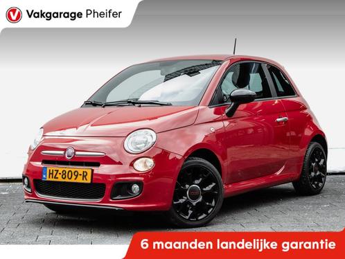 Fiat 500 1.2 500S Sport/ Full map navigatie/ Airco/ Sportsto, Auto's, Fiat, Bedrijf, Te koop, ABS, Airbags, Airconditioning, Alarm