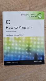 C How to Program - Deitel & Deitel, Boeken, Paul Deitel, Harvey Deitel, Zo goed als nieuw, Beta, HBO