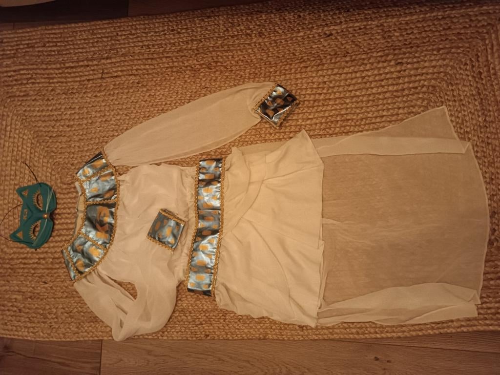 K3 Verkleedset Dans van de Farao - Maat 134, Ophalen of Verzenden, Gebruikt, 134 t/m 140, Meisje