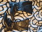 Nieuwe zwart leren laarzen maat 41, Kleding | Dames, Schoenen, Hoge laarzen, Zwart, Nieuw, Ophalen of Verzenden