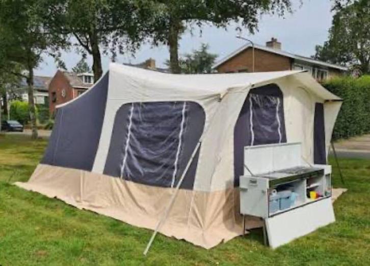 GEZOCHT!! Tentdoek voor Trigano Odyssee, Caravans en Kamperen, Tenten, Gebruikt, Ophalen of Verzenden