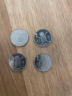 Zilveren Gulden 2001 - Laatste Uitgifte! 4x, 1 gulden, Koningin Beatrix, Zilver, Ophalen of Verzenden