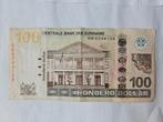 100 dollars Suriname 2020 jaar, Ophalen of Verzenden, Zuid-Amerika, Los biljet