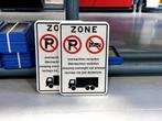 Verkeersbord vrachtwagen chauffeurs overnachten verboden, Ophalen of Verzenden, Zo goed als nieuw, Gebruiksvoorwerp
