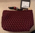 Leuke Bordeaux clutch/pouch Claudia Sträter NIEUW, Sieraden, Tassen en Uiterlijk, Tassen | Damestassen, Ophalen of Verzenden, Nieuw