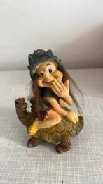 Beeldje Laaf op schildpad, Verzamelen, Efteling, Ophalen of Verzenden, Zo goed als nieuw, Beeldje of Poppetje