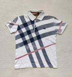 Burberry poloshirt wit met Burberry-print, Maat 48/50 (M), Wit, Ophalen of Verzenden, Gedragen
