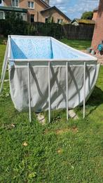 Bestway power steel zwembad 412x202x122cm, Ophalen, Zo goed als nieuw, Overige typen