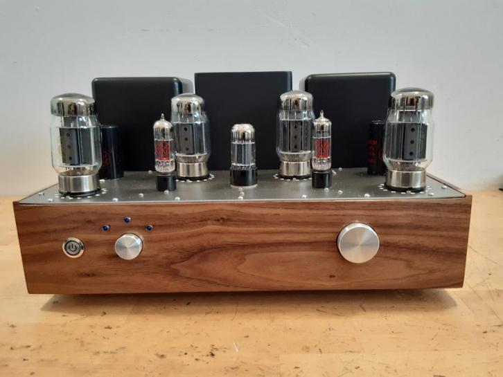KT88 push-pull stereo buizenversterker., Audio, Tv en Foto, Buizenversterkers, Versterker, Ophalen