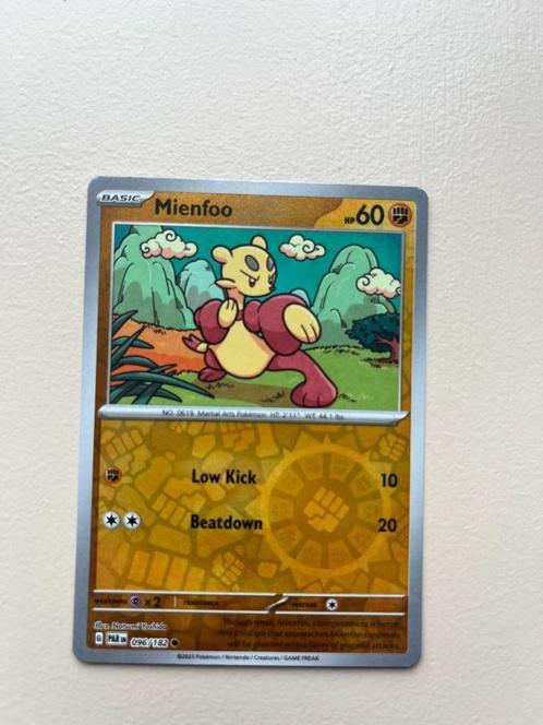 Mienfoo 096/182 - Paradox Rift - Reverse Holo, Hobby en Vrije tijd, Verzamelkaartspellen | Pokémon, Nieuw, Losse kaart, Ophalen of Verzenden
