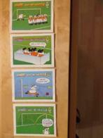 4 Mini strips KNUDDE - T.g.v. het WK - 1998 - Toon van Driel, Boeken, Stripboeken, Eén stripboek, Verzenden, Gelezen