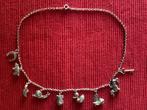 Zilveren bedeltjes ketting, Ophalen of Verzenden, Zilver