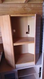 lage hoekkast, Huis en Inrichting, Kasten | Vitrinekasten, Ophalen, Met plank(en), Gebruikt, 100 tot 150 cm