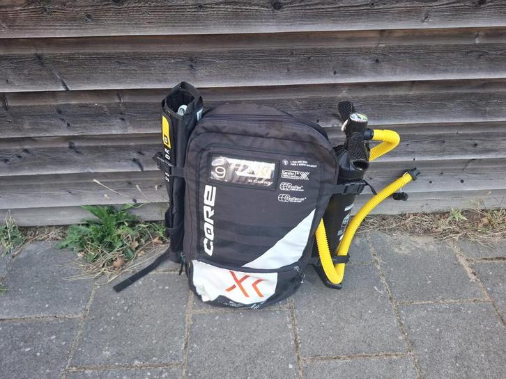 CoreXR7/9M+BAR+TRAPEZE Compleet, Watersport en Boten, Kitesurfen, Zo goed als nieuw, Kitesurf-set, 9 m², Twintip, Ophalen of Verzenden