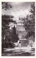 08605 - Vierhouten - Kampeercentrum Saxenheim - gel. 1952, Verzamelen, Ansichtkaarten | Nederland, Verzenden, 1940 tot 1960, Gelopen