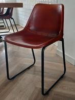 Vintage eetkamerstoelen 6 stuks | 125 Euro, Huis en Inrichting, Stoelen, Ophalen, Gebruikt, Bruin, Leer