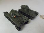 1958 Dinky Toys 80A + 80C CHAR AMX +EBR PANHARD (Opknappers), Hobby en Vrije tijd, Modelauto's | 1:43, Ophalen of Verzenden, Gebruikt