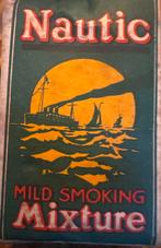 Oude Tabaksdoos Nautic Mixture - F. Lieftinck Groningen, Verzamelen, Ophalen of Verzenden, Gebruikt, Tabaksdoos of Verpakking