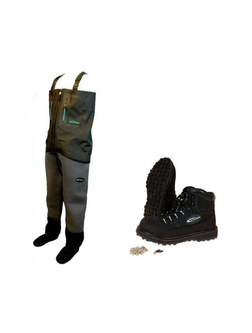 A.Jensen Bering Waders & Impala Boots, E10 Flyfishing, Watersport en Boten, Hengelsport | Vliegvissen, Nieuw, Complete set, Verzenden