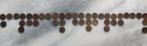 42 muntjes van 1 cent, Postzegels en Munten, Ophalen of Verzenden, 1 cent