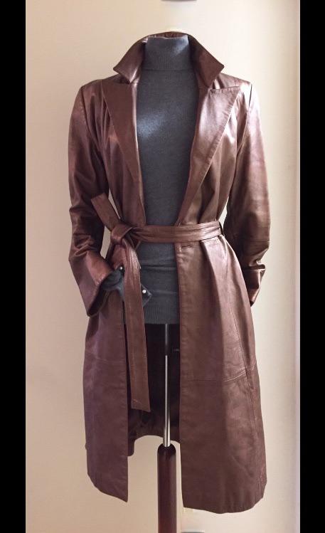 Rizal 38 lams leren jas brons kleur, Kleding | Dames, Jassen | Winter, Zo goed als nieuw, Maat 38/40 (M), Bruin, Ophalen of Verzenden