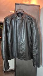 Belstaff Advancer leren jas, Ophalen, Zwart, Maat 56/58 (XL), Zo goed als nieuw