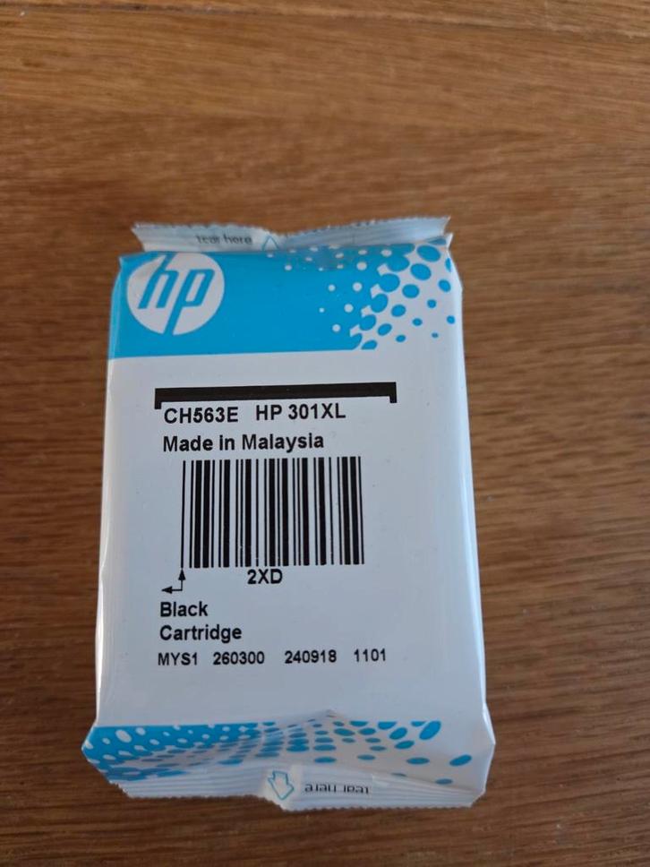 HP 301XL Cartridge - Zwart & Tri-color - Nieuw, Computers en Software, Printerbenodigdheden, Nieuw, Cartridge, Ophalen of Verzenden