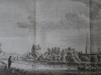 Gravure Stad Montfoort Willeskopperpoort, Spilman 1772, Antiek en Kunst, Kunst | Etsen en Gravures, Verzenden