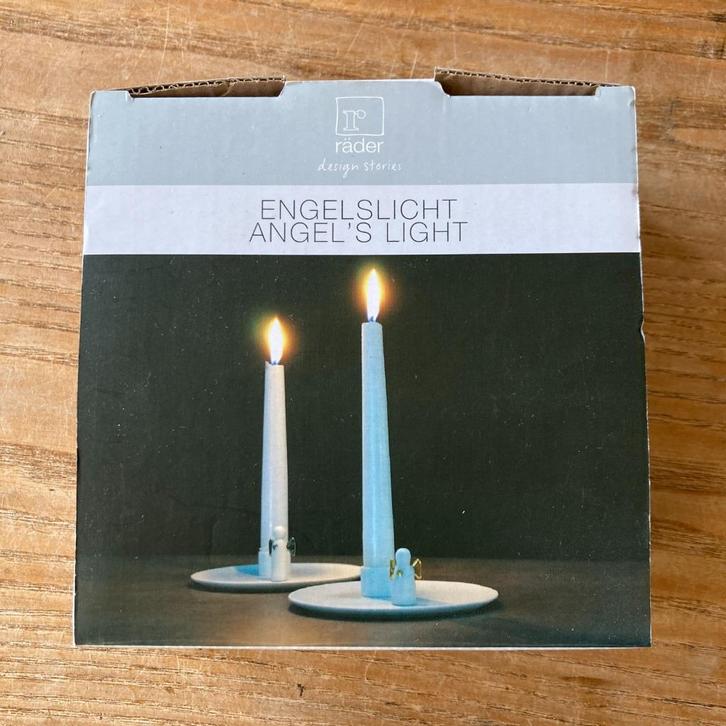 Räder angel’s light gold, Huis en Inrichting, Woonaccessoires | Kandelaars en Kaarsen, Nieuw, Kandelaar, Minder dan 25 cm, Overige materialen