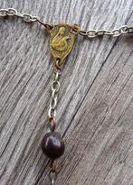 Om 1875-1900 GROTE Rozenkrans Paternoster Non Pater Klooster, Antiek en Kunst, Antiek | Religie, Ophalen of Verzenden