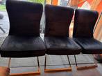 Richmond eetkamer stoelen 6 stuks, Ophalen, Gebruikt, Zwart, Richmond / eric kuster