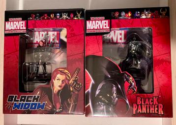 Marvel figurines (Eagle Moss) Black Panther / Black Widow beschikbaar voor biedingen