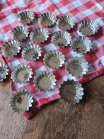 Oude ronde bakvormpjes, Ophalen of Verzenden, Gebruikt, Rond