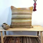 Kelimkussen XL vintage 65x65, Yazgibi, Overige kleuren, Verzenden, Vierkant