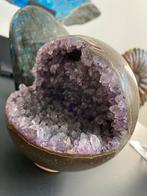 Amethist Geode Bol - Uniek Woonaccessoire Edelsteen Decorati, Ophalen of Verzenden