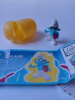 Smurf / Brilsmurf uitgave Kinder Surprise, Ophalen of Verzenden, Smurfen, Nieuw, Beeldje of Figuurtje