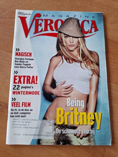 Veronica Britney Spears The Rasmus Georgina Verbaan Maldini, Verzamelen, Tijdschriften, Kranten en Knipsels, Tijdschrift, Nederland